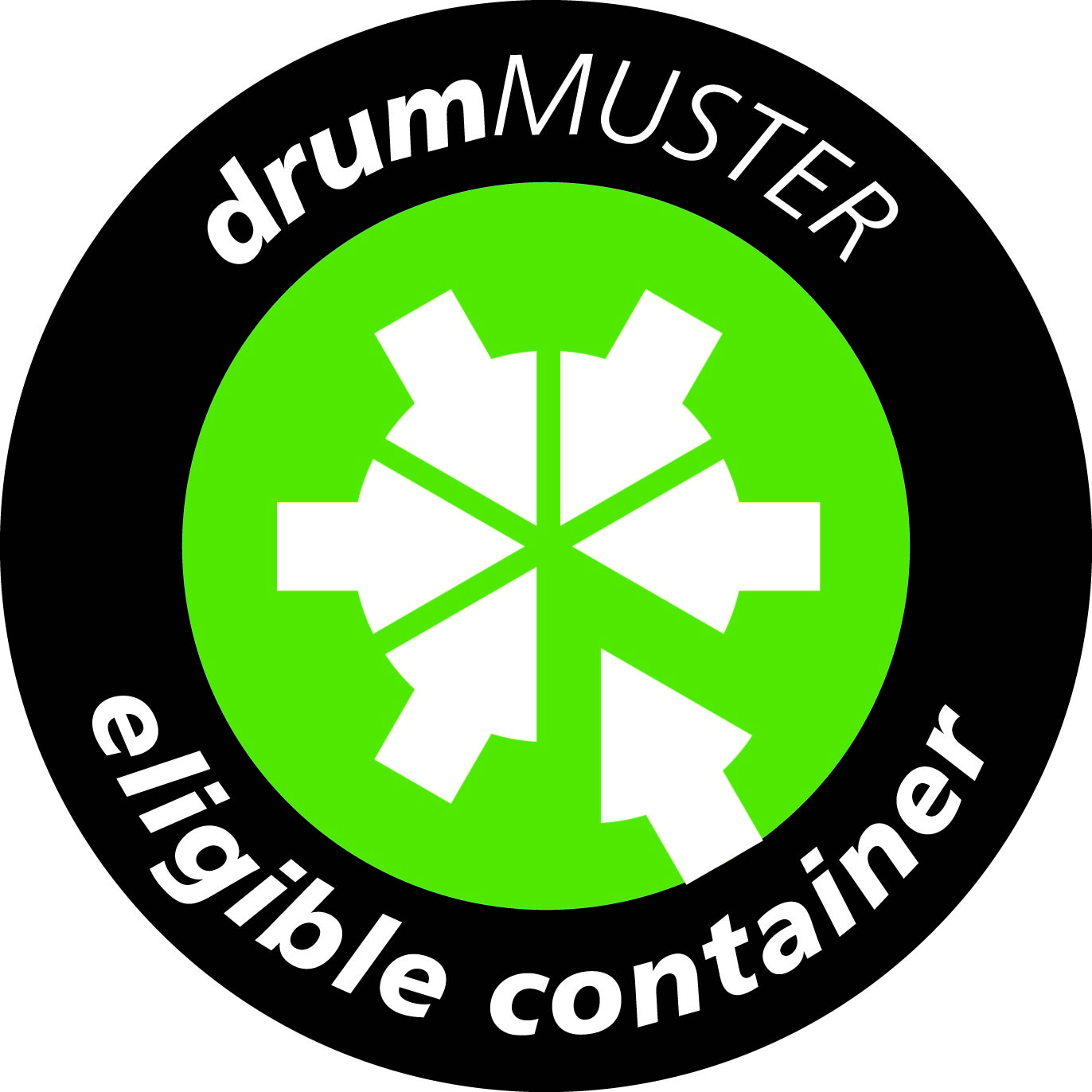drumMuster Eligible Container Logo